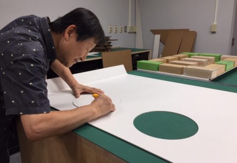 ワークルームでの作業