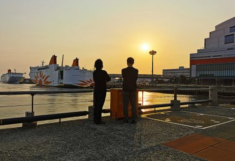ODPでやってみた#3「南港の夕日に癒されてみた」