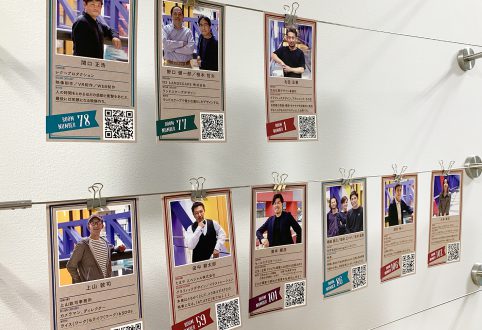入所企業さんのお顔が見える紹介カードを制作しました！